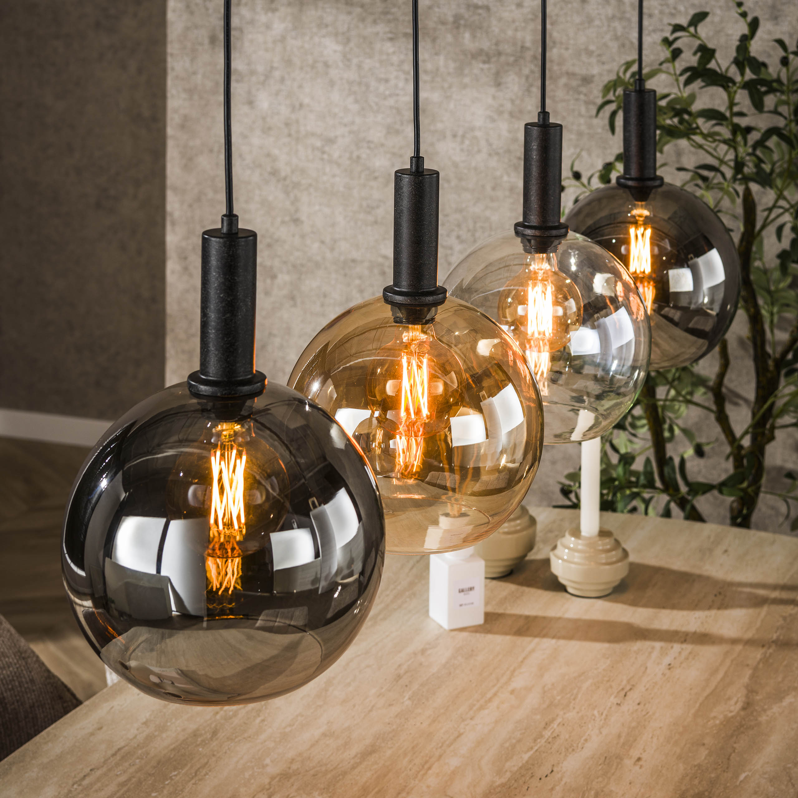 Hanglamp Sfera Tricolore 4L