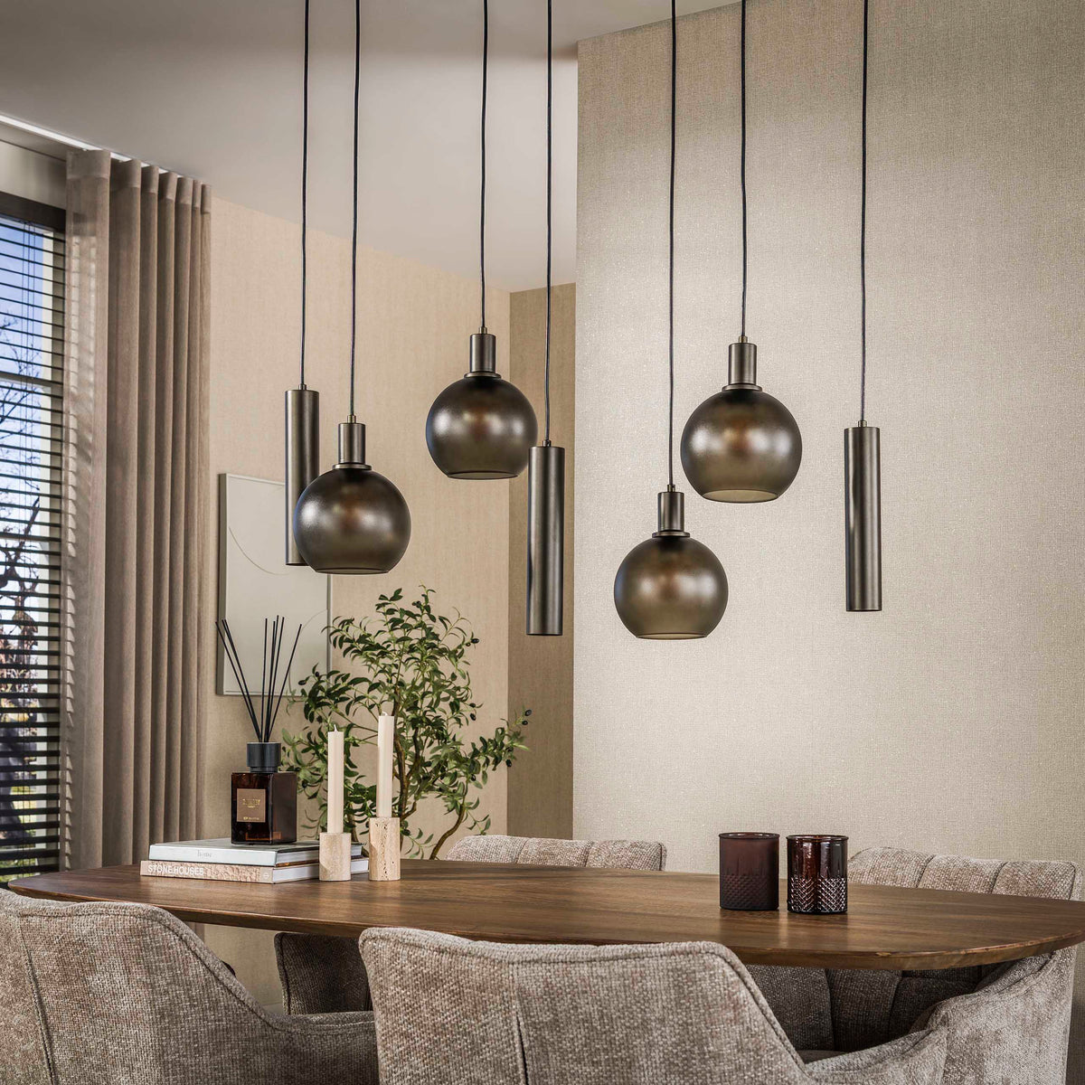Hanglamp Sfera Tricolore 4+3L - foto 3