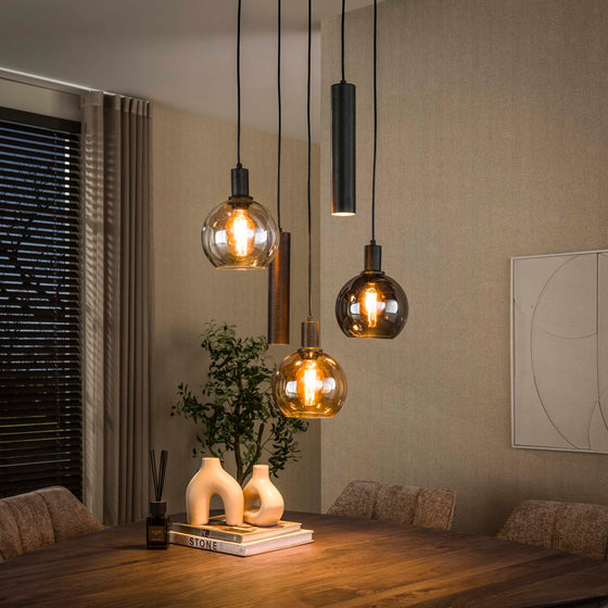 Hanglamp Sfera Tricolore getrapt 5L