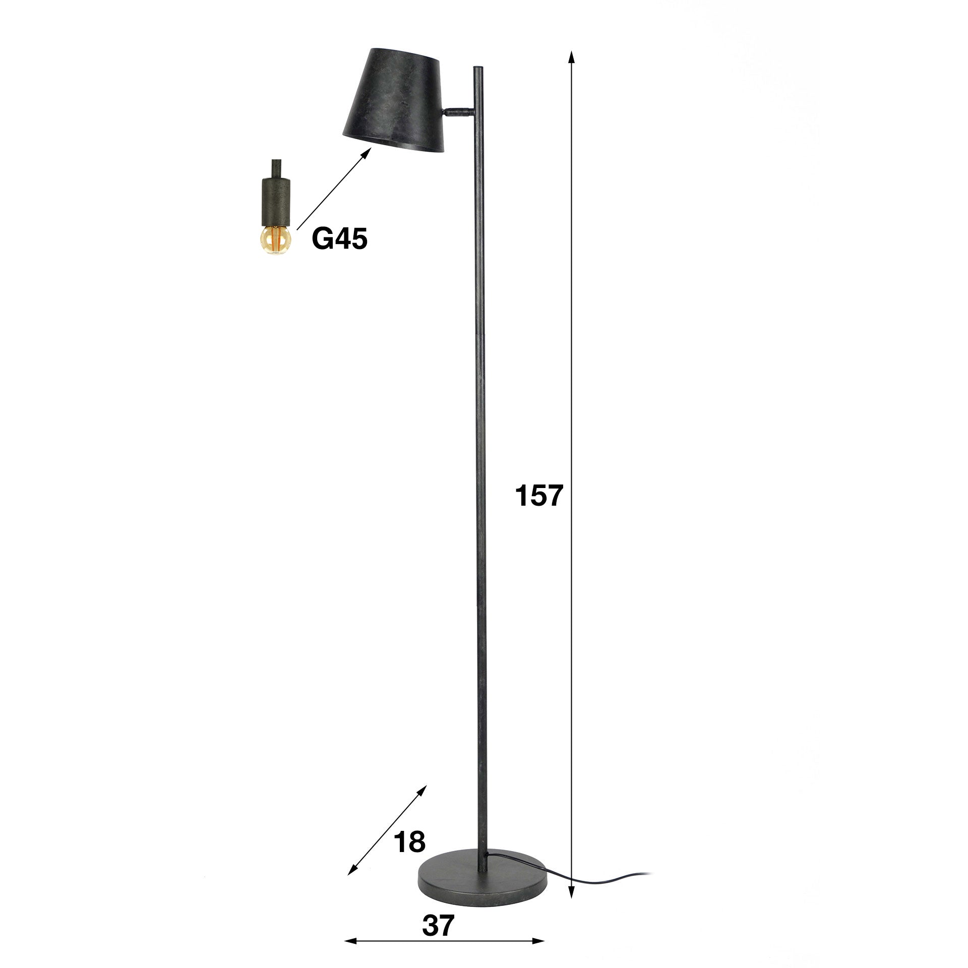 Vloerlamp Flex 1L