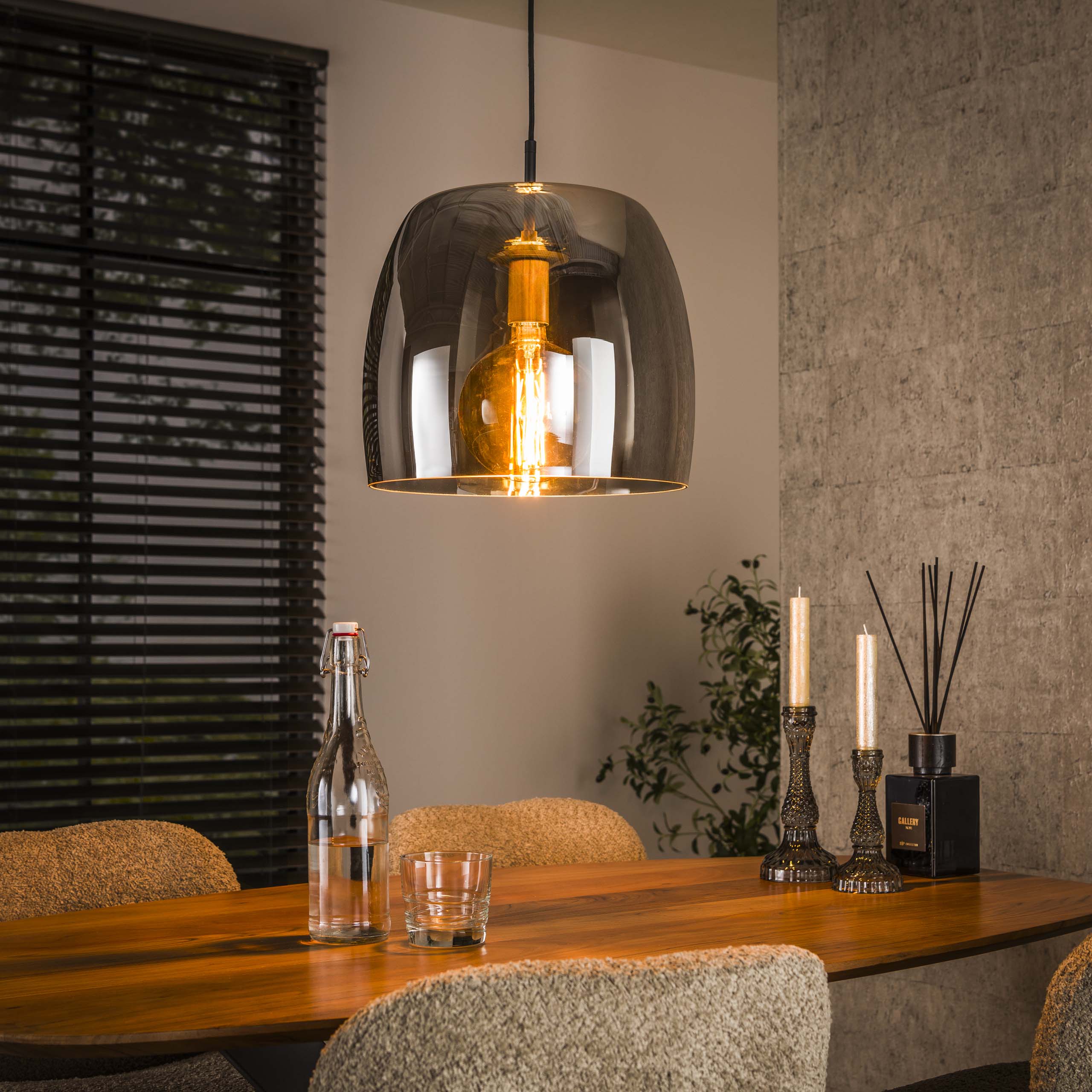 Hanglamp Drift Glass 1L