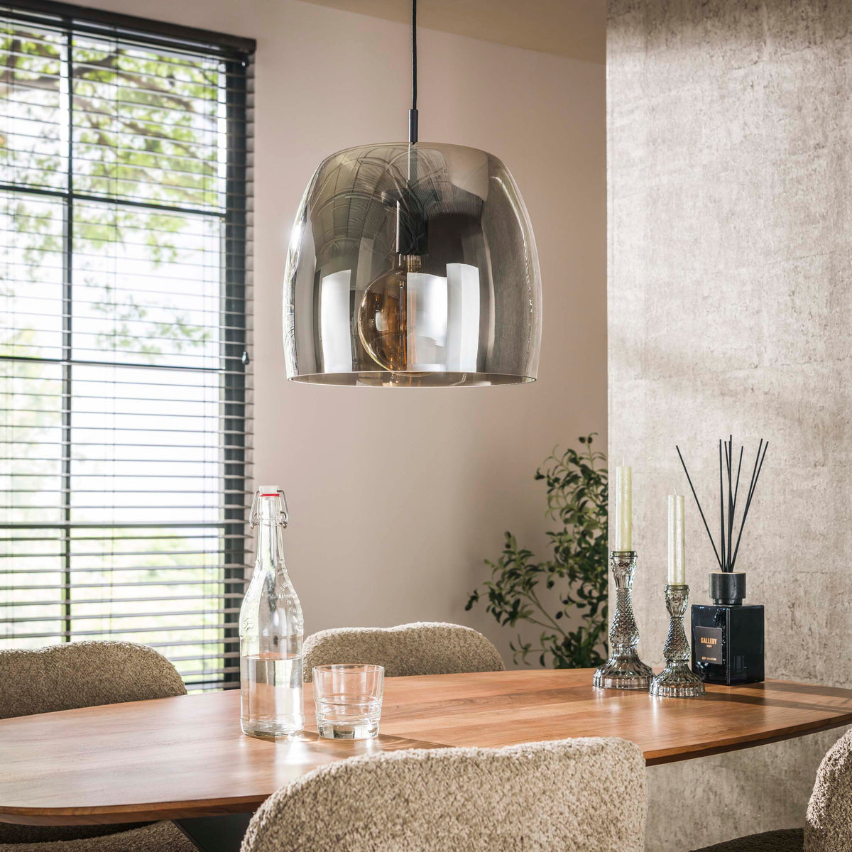 Hanglamp Drift Glass 1L