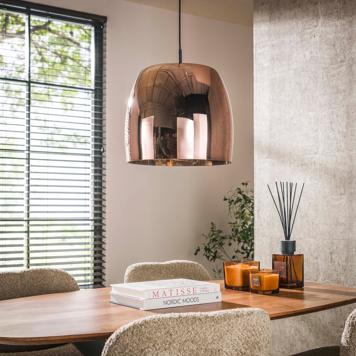 Hanglamp Drift Glass 1L