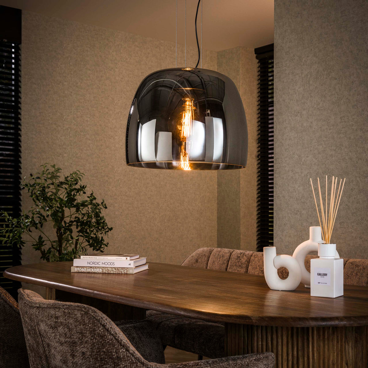 Hanglamp Drift Glass XL 1L