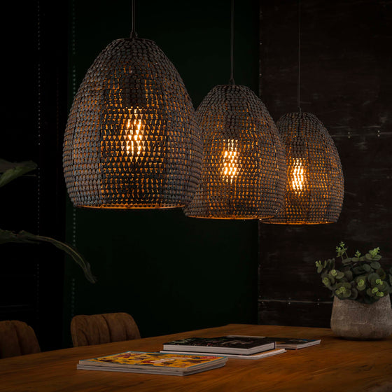 Hanglamp Armor Oval 3L
