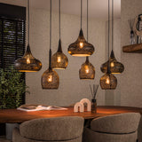 Hanglamp Zip 4+3L