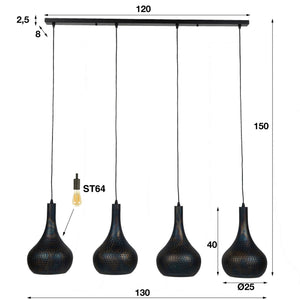 Hanglamp Punch Cone 4L