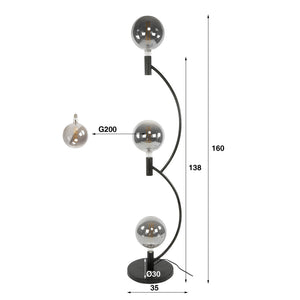 Vloerlamp Arcus 3L - foto 11