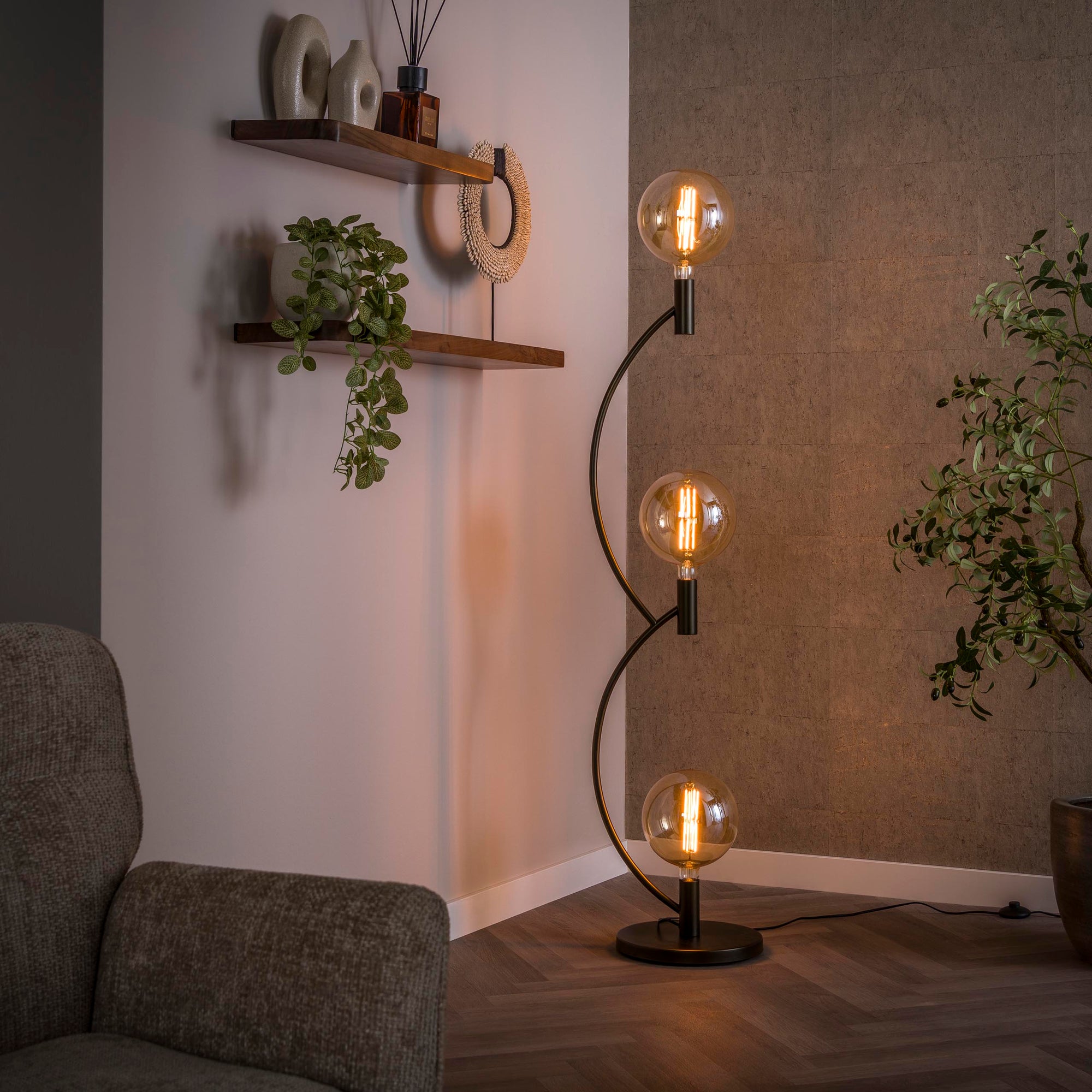 Vloerlamp Arcus 3L