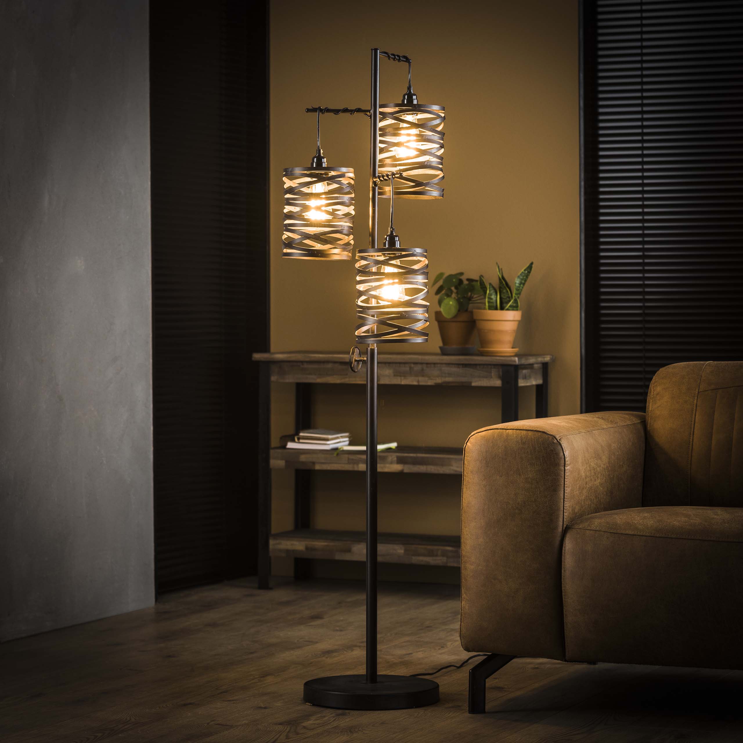Vloerlamp Spindle 3L