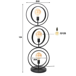 Vloerlamp Turn Around 3L