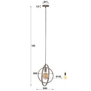 Hanglamp Turn Around 1L
