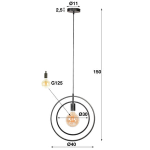 Hanglamp Turn Around 1L