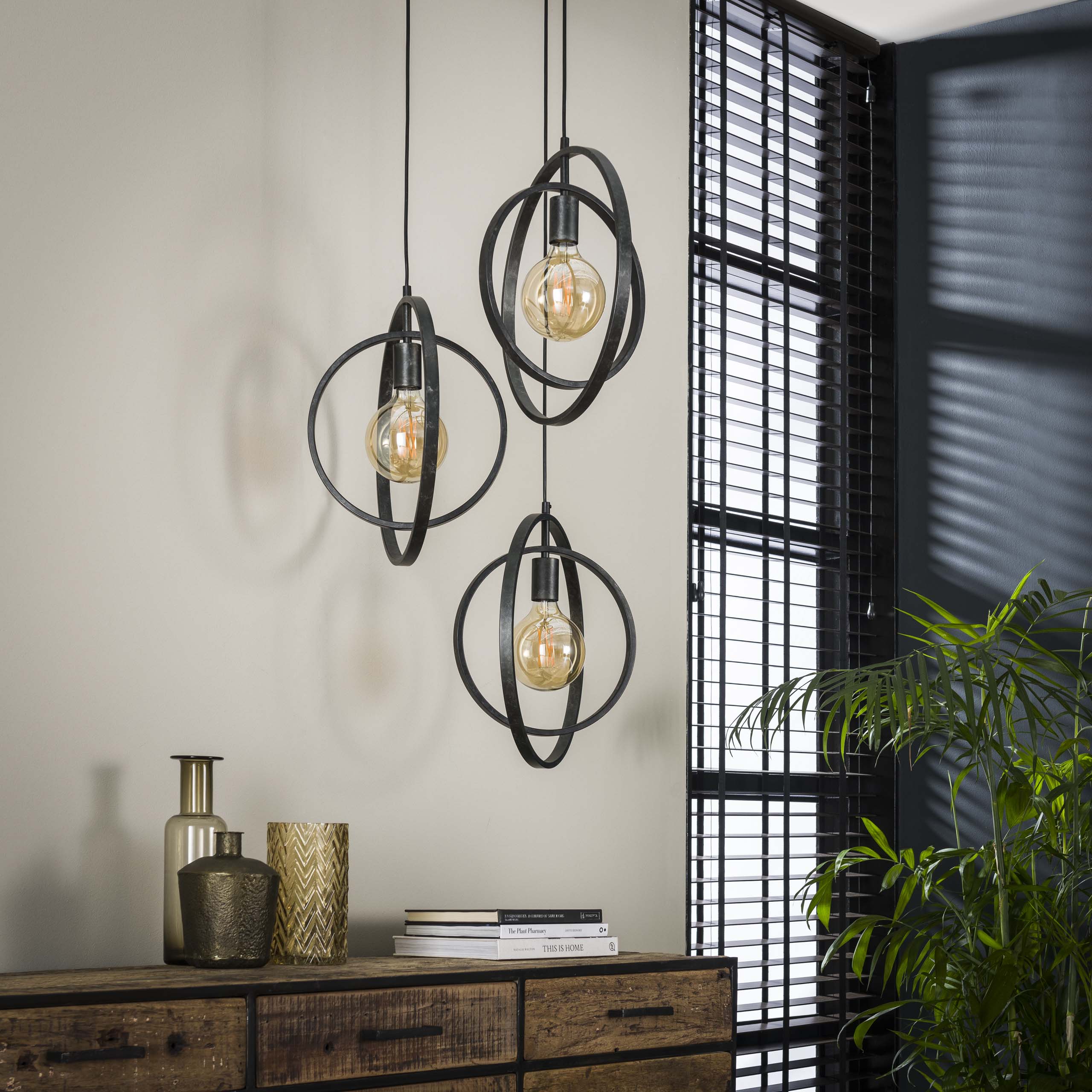 Hanglamp Turn Around getrapt 3L