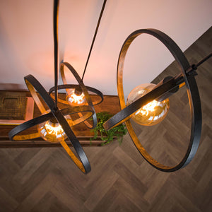 Hanglamp Turn Around getrapt 3L