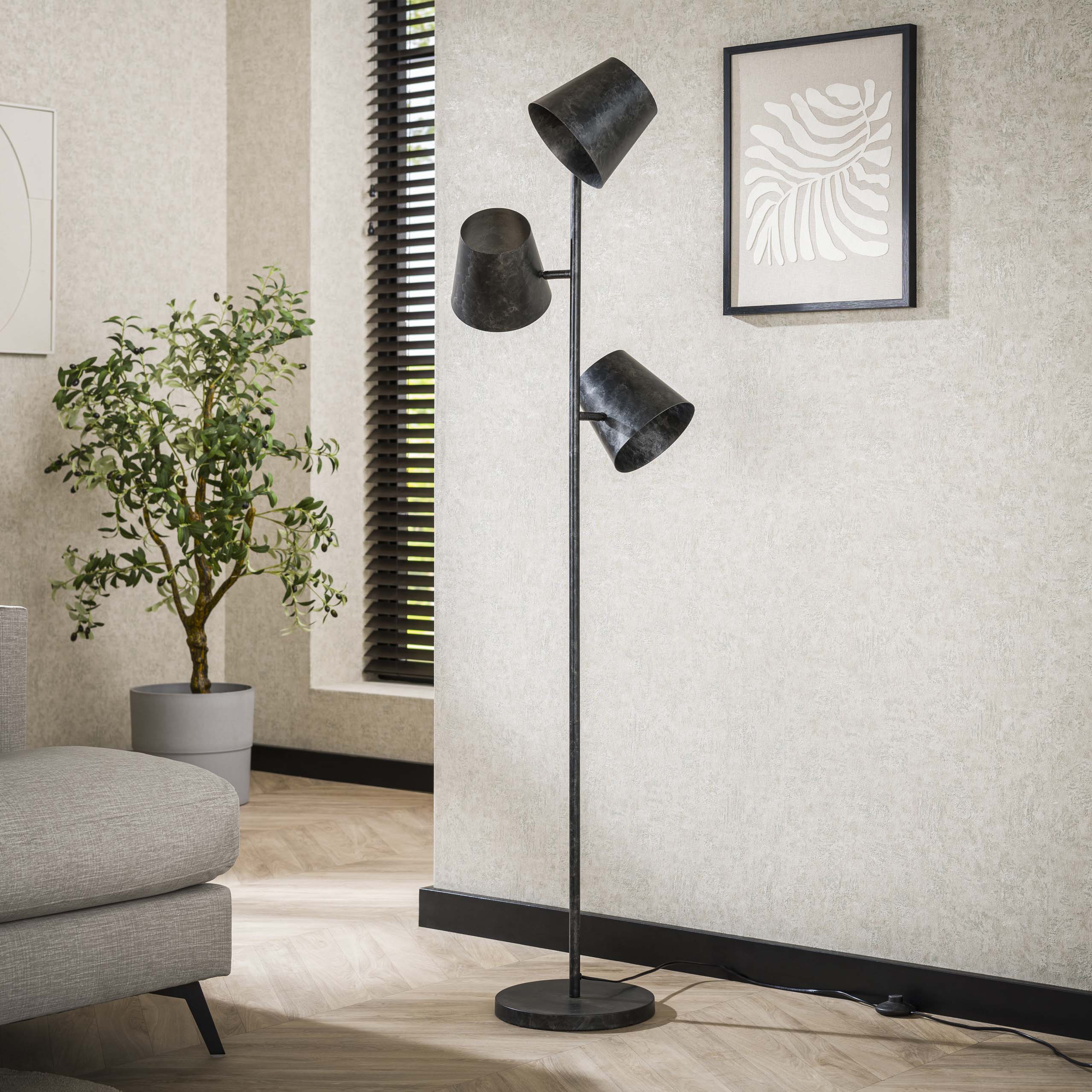 Vloerlamp Kinetic 3L