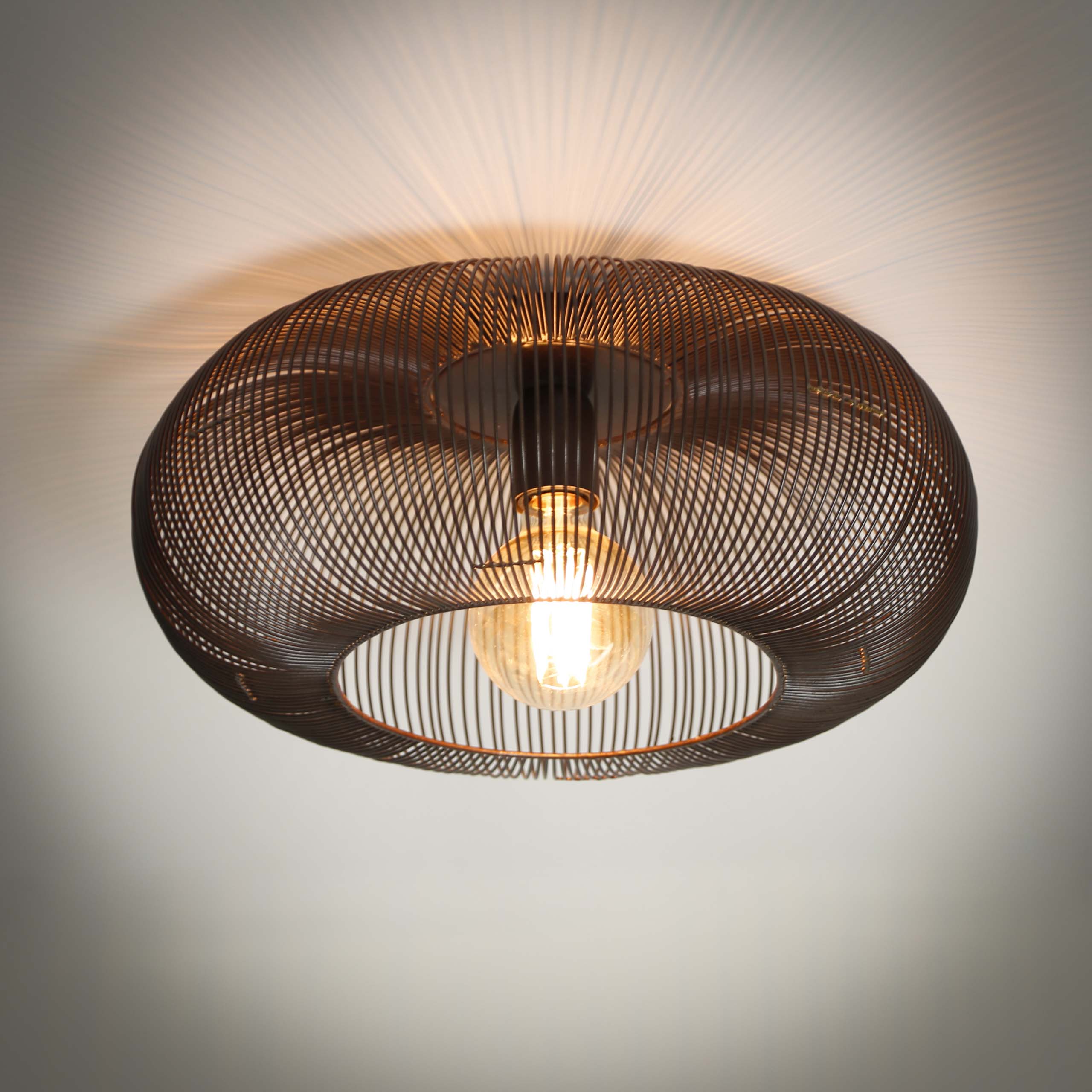 Deckenleuchte Copper Twist 1L