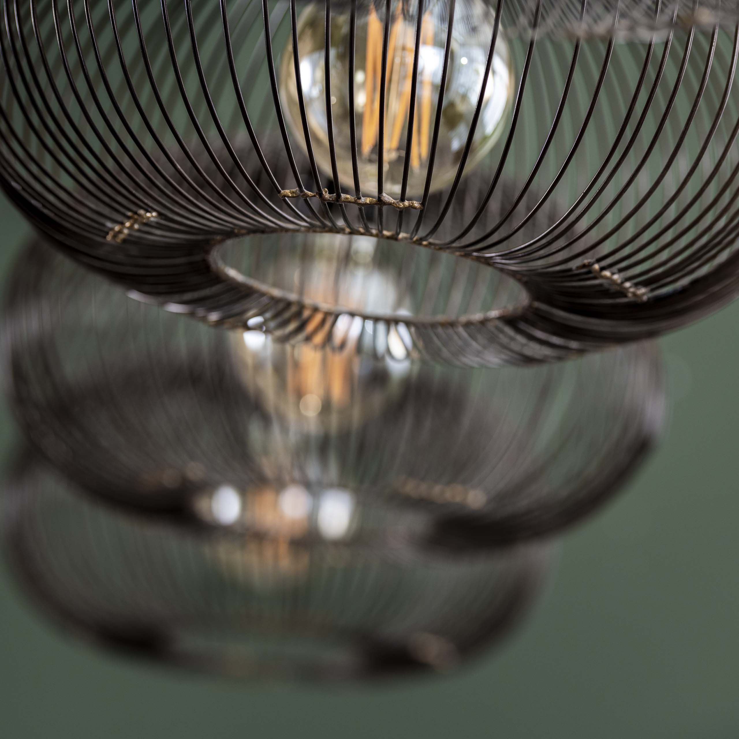 Hanglamp Copper Twist 4L