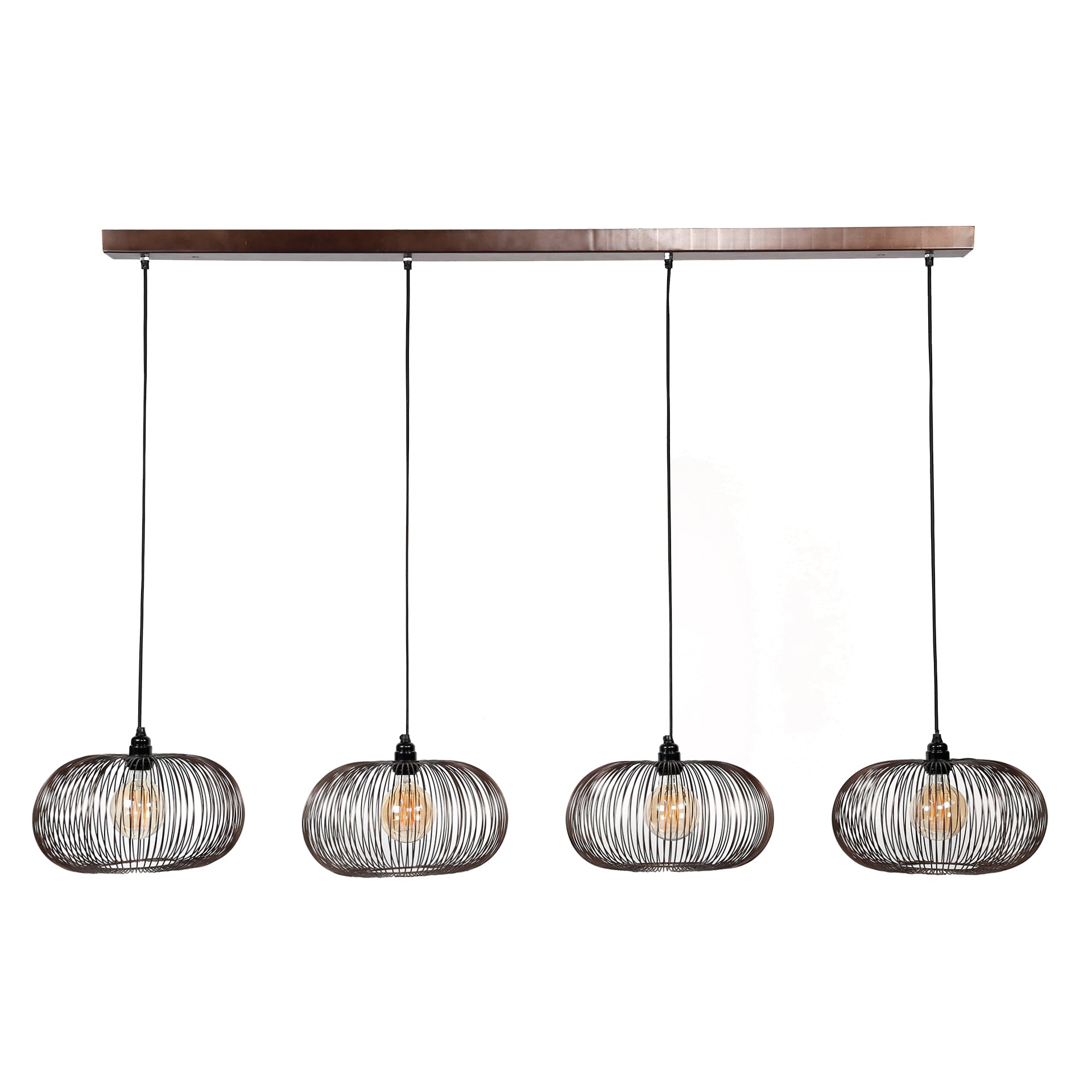 Hanglamp Copper Twist 4L