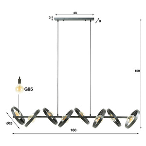 Hanglamp Hover 8L