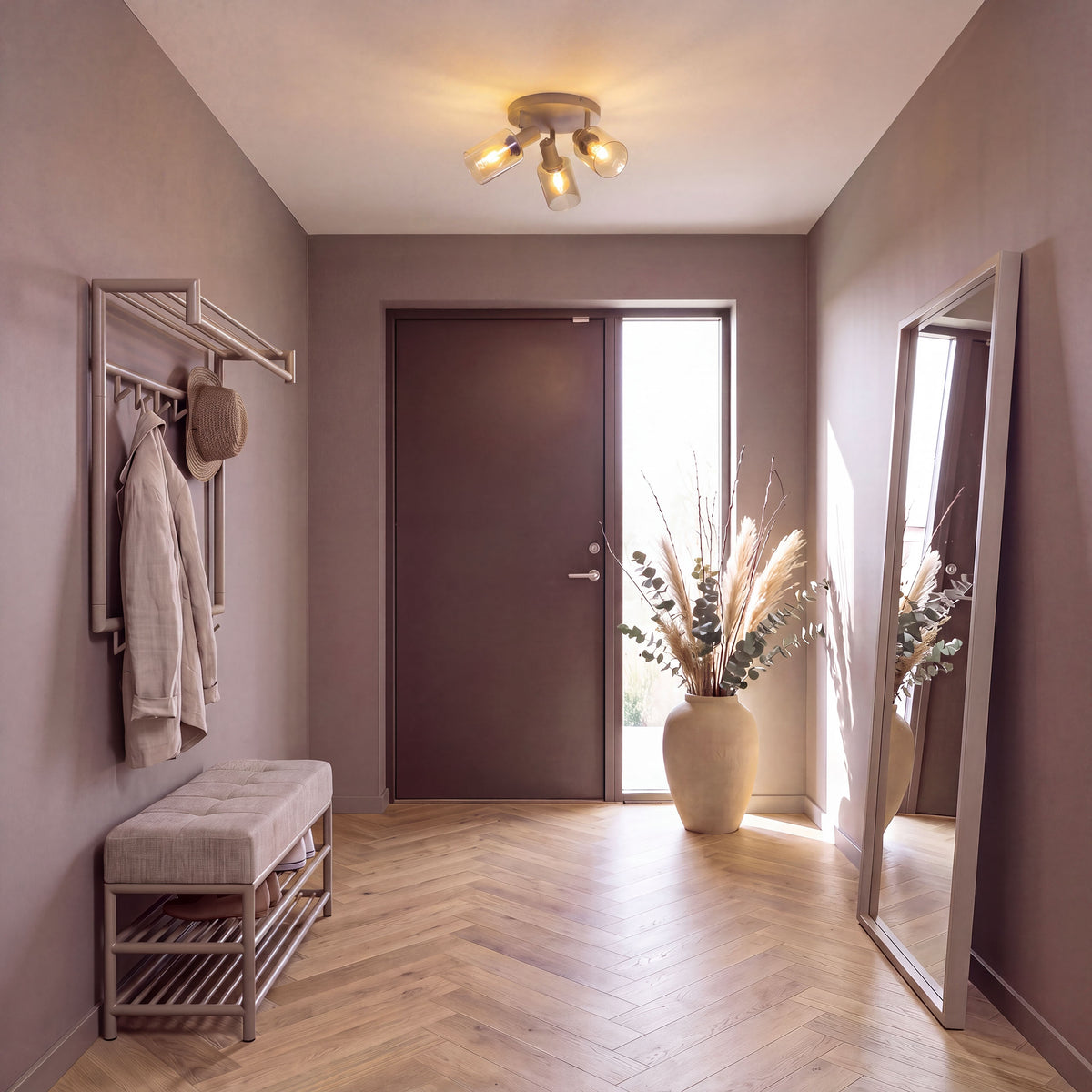 Plafondlamp Sepiora rond 3L