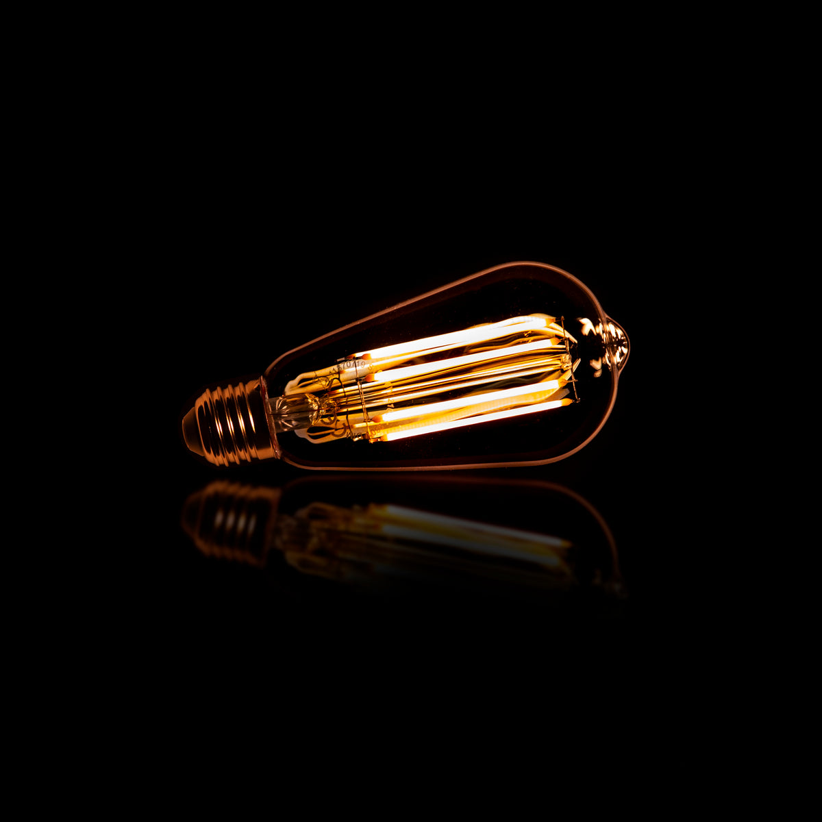 Lichtbron LED [ST64] filament druppel