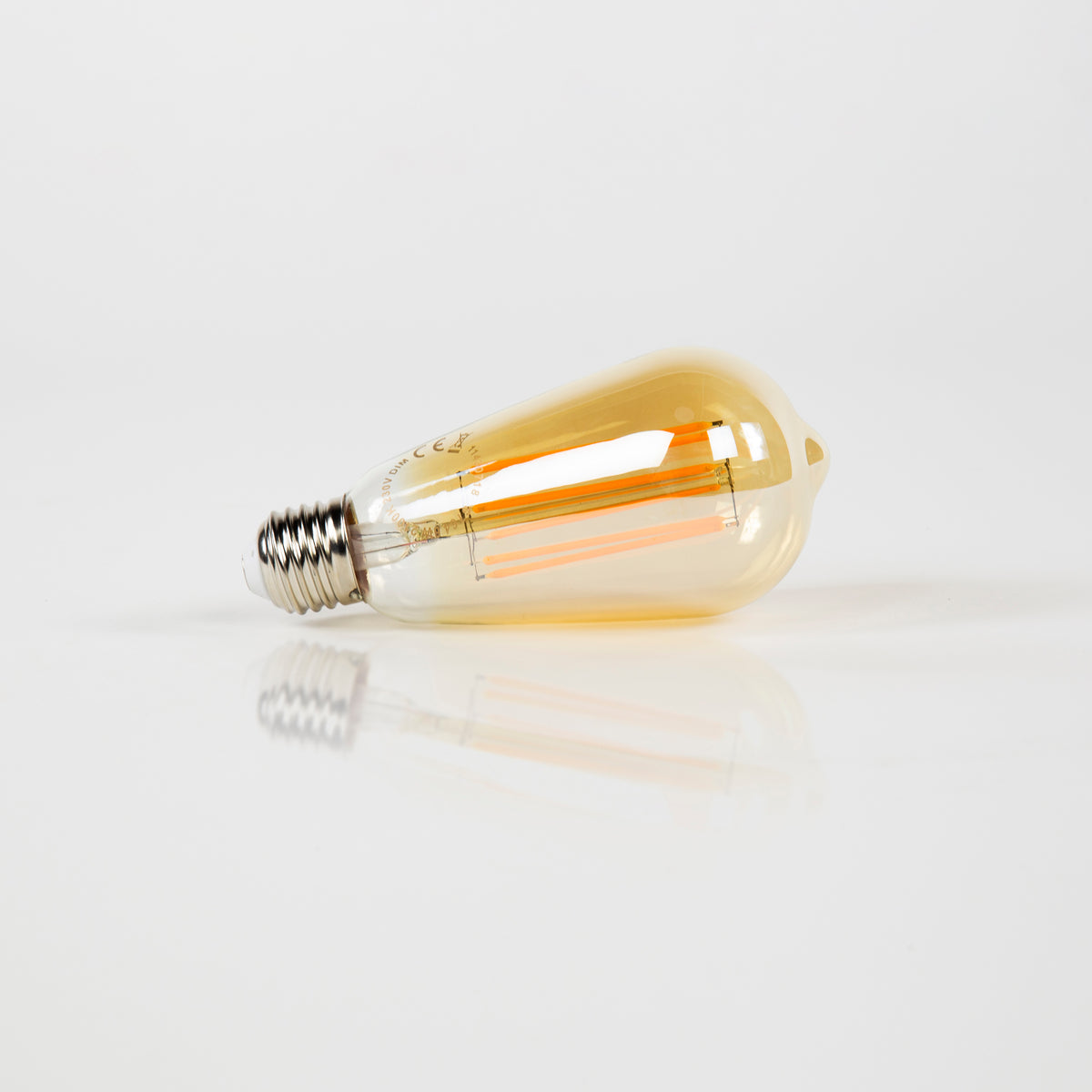 Lichtbron LED [ST64] filament druppel