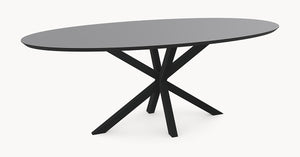 Fenix Grigrio Antrim eettafel - Ovaal - Matrix onderstel — detail foto 3 | Industrial Home