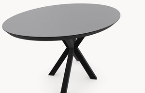Fenix Grigrio Antrim eettafel - Ovaal - Matrix onderstel — detail foto 6 | Industrial Home
