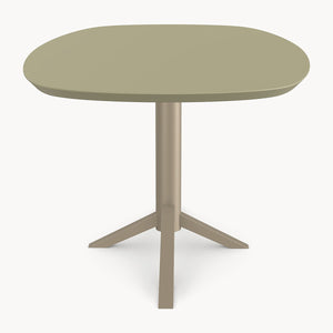 HPL eettafel Lichen Green - Deens Ovaal Recht - Qu