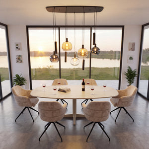 Pendant Lamp Sfera Tricolore 5+4L