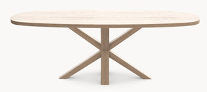 Eiken eetafel - Deens - Matrix eiken - Industrial Home