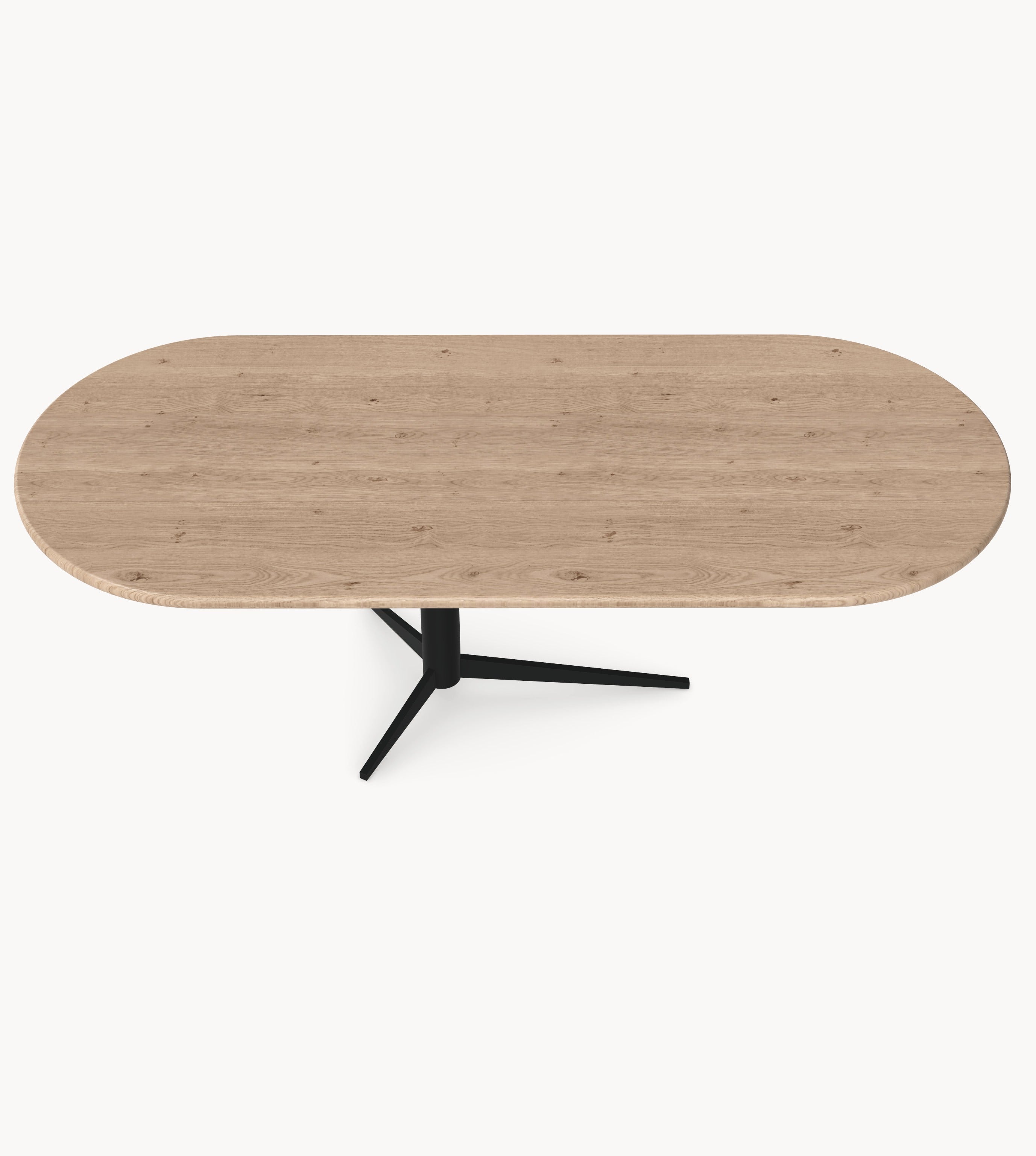 Eiken eetafel - Plat Ovaal - Trios sfeerbeeld 4 - Industrial Home