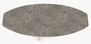 HPL eetafel Sienna Gray Marble- Half Ovaal - Comet sfeerbeeld 3 - Industrial Home