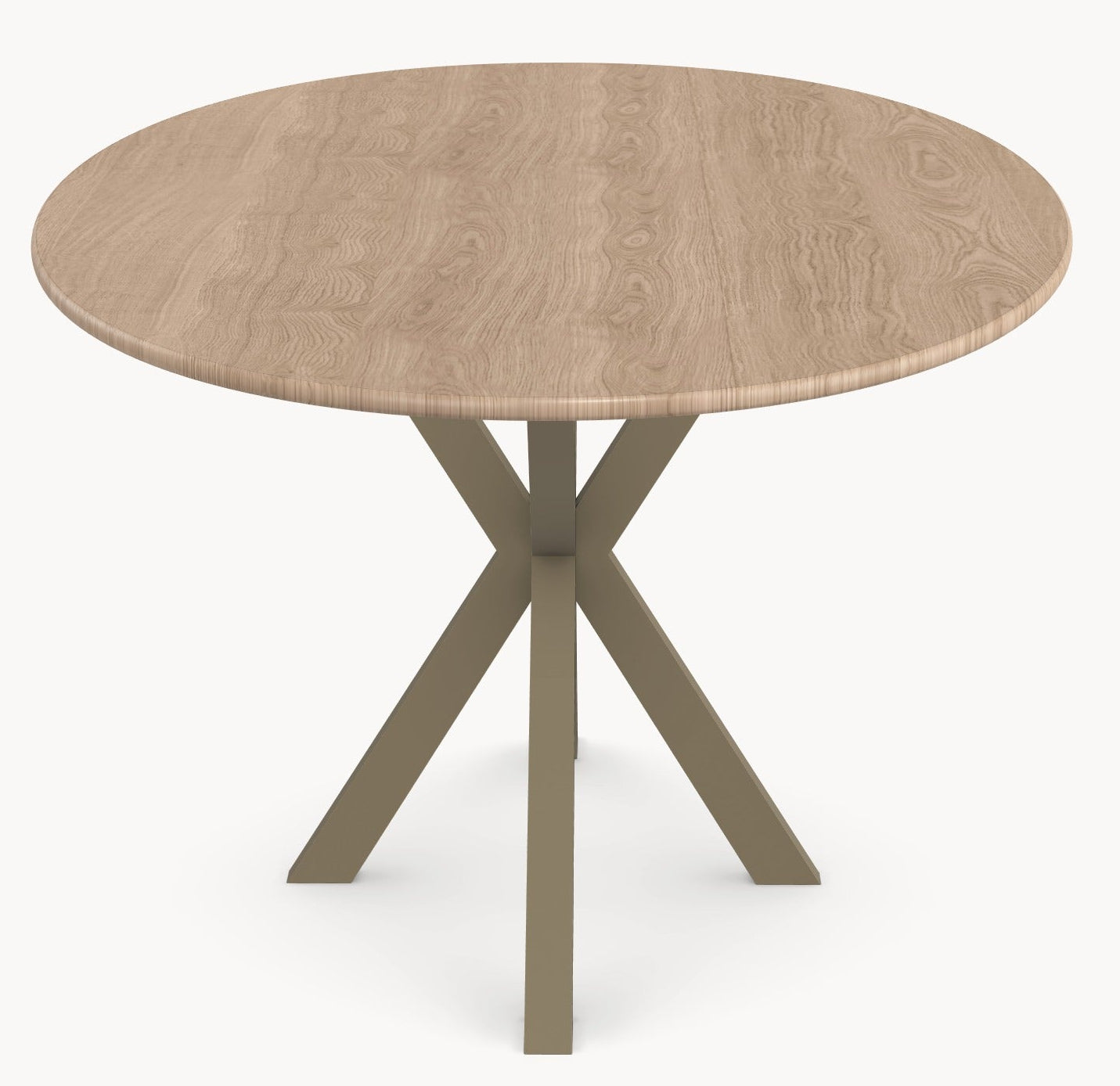 Eiken eetafel - Ovaal - Matrix onderstel