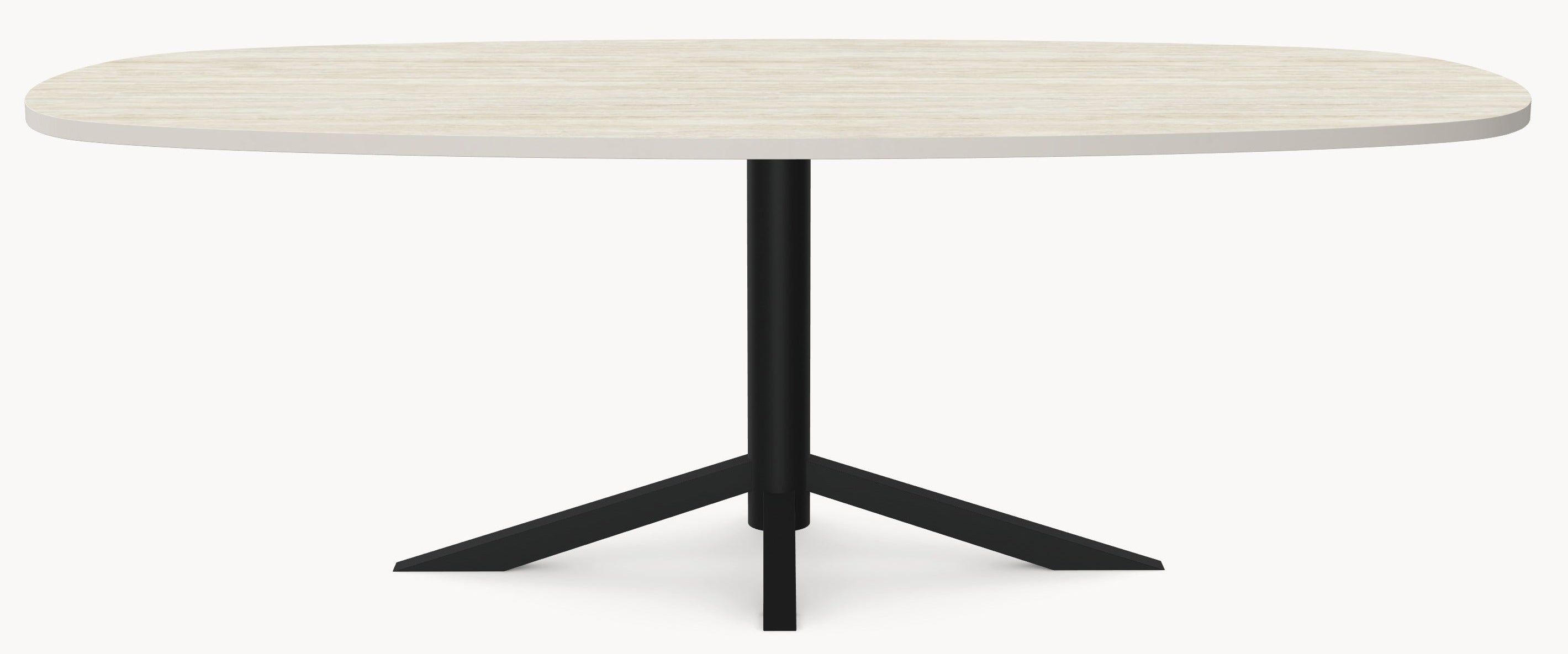 HPL eettafel Soft Moon Grey - Deens Recht - Quattro H sfeerbeeld 2 - Industrial Home