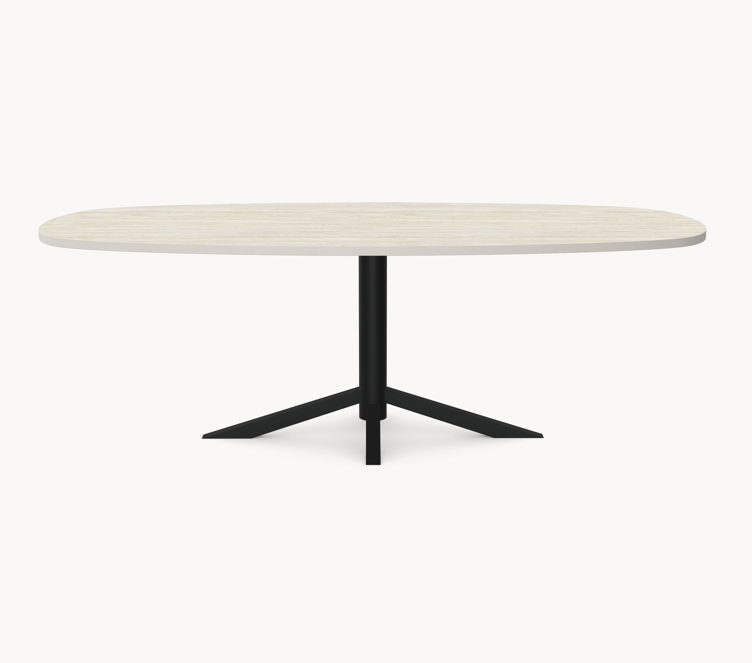 HPL eettafel Soft Moon Grey - Deens Recht - Quattro H