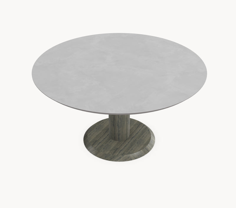 HPL eettafel - Rond - Sol eiken - Japandi sfeerbeeld 2 - Industrial Home