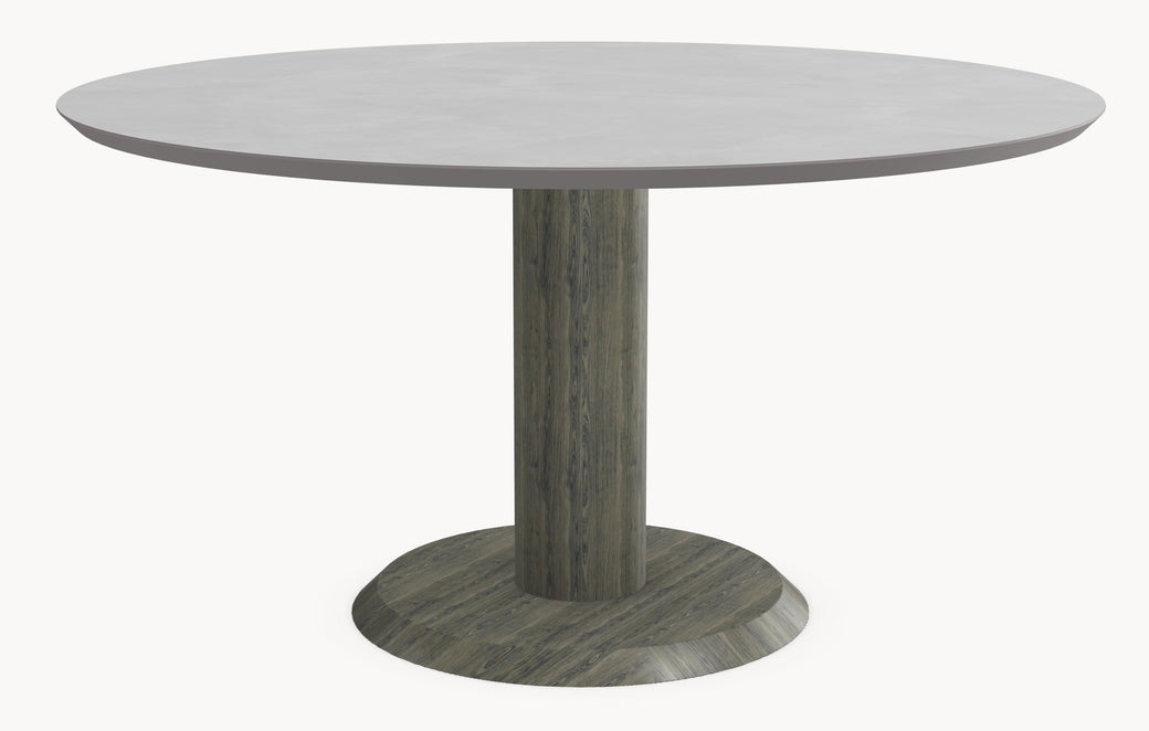 HPL eettafel - Rond - Sol eiken - Japandi