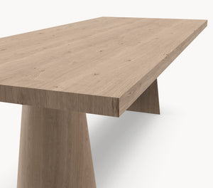 Eiken tafel - Recht - Twin Cone sfeerbeeld 3 - Industrial Home