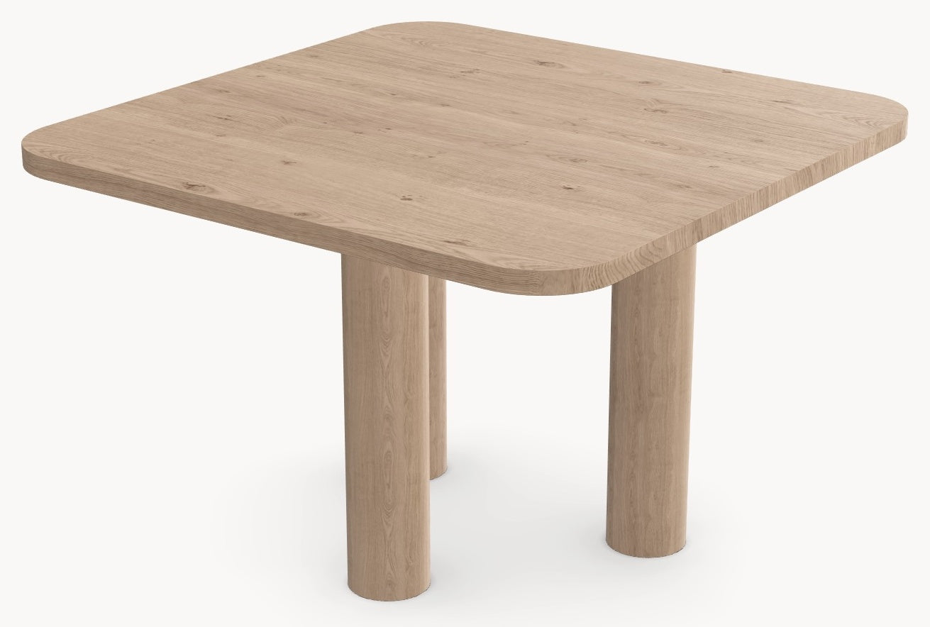 Eiken massief eettafel - Vierkant - Pole eiken Eiken sfeerbeeld 3 - Industrial Home