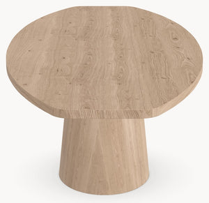 Eiken massief eettafel - Half Ovaal - Cone eiken Eiken sfeerbeeld 3 - Industrial Home