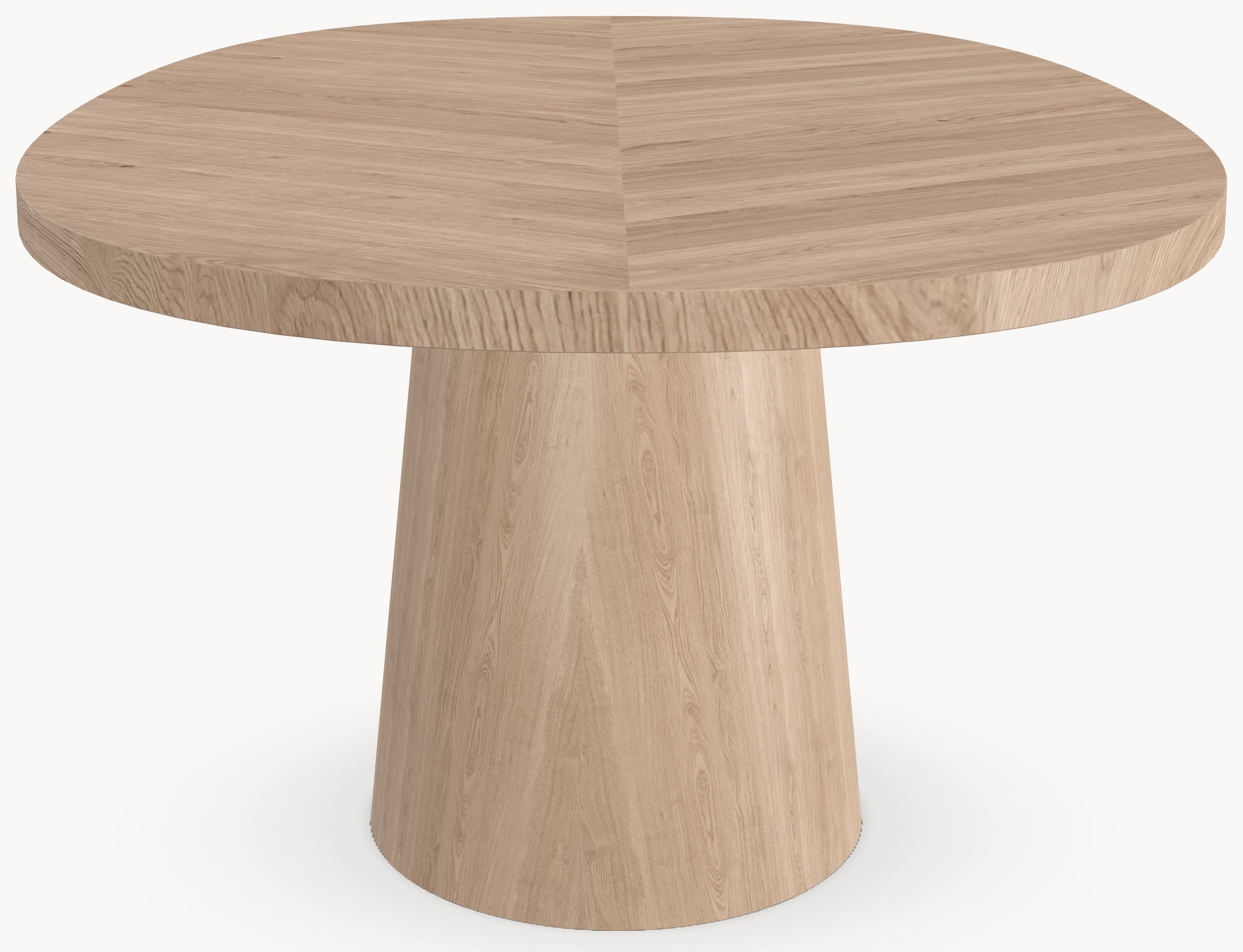 Eiken massief visgraat eettafel - Deens - Cone sfeerbeeld 3 - Industrial Home