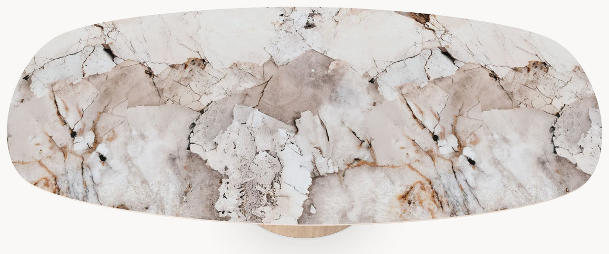 Keramiek eettafel Magellano - Deens Recht - Cone Eiken sfeerbeeld 5 - Industrial Home