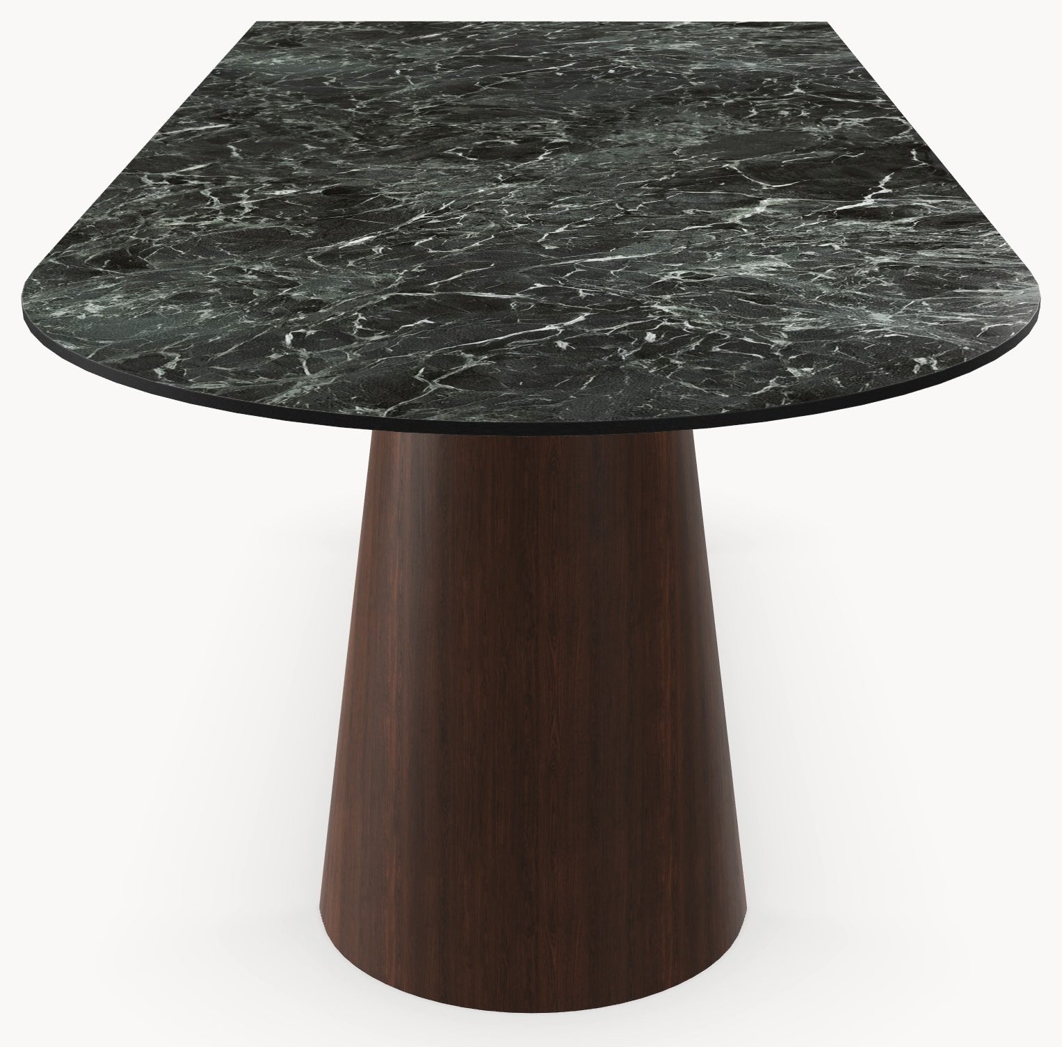 Keramiek eettafel Verde France - Recht Rond - Twin Cone Eiken sfeerbeeld 4 - Industrial Home