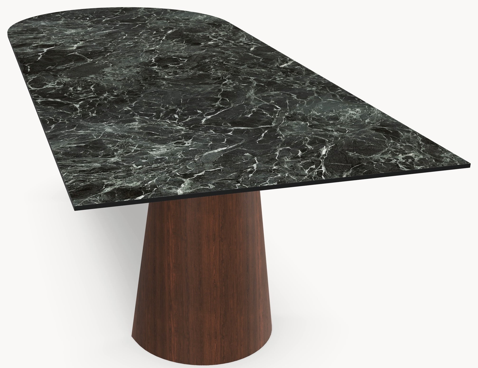 Keramiek eettafel Verde France - Recht Rond - Twin Cone Eiken sfeerbeeld 6 - Industrial Home