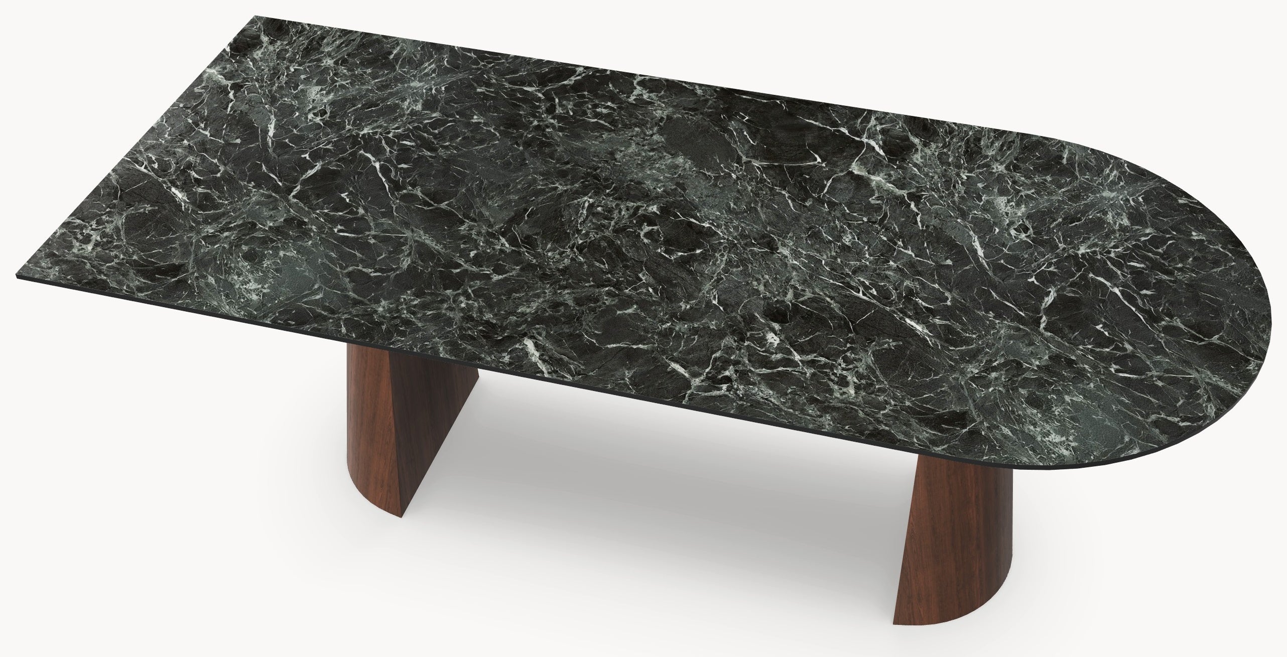 Keramiek eettafel Verde France - Recht Rond - Twin Cone Eiken sfeerbeeld 5 - Industrial Home