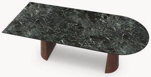 Keramiek eettafel Verde France - Recht Rond - Twin Cone Eiken sfeerbeeld 5 - Industrial Home