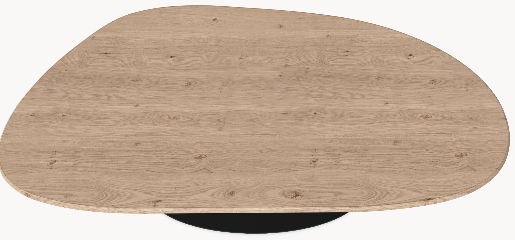 Eiken massief eettafel - Organisch B - Sol onderstel metaal sfeerbeeld 4 - Industrial Home