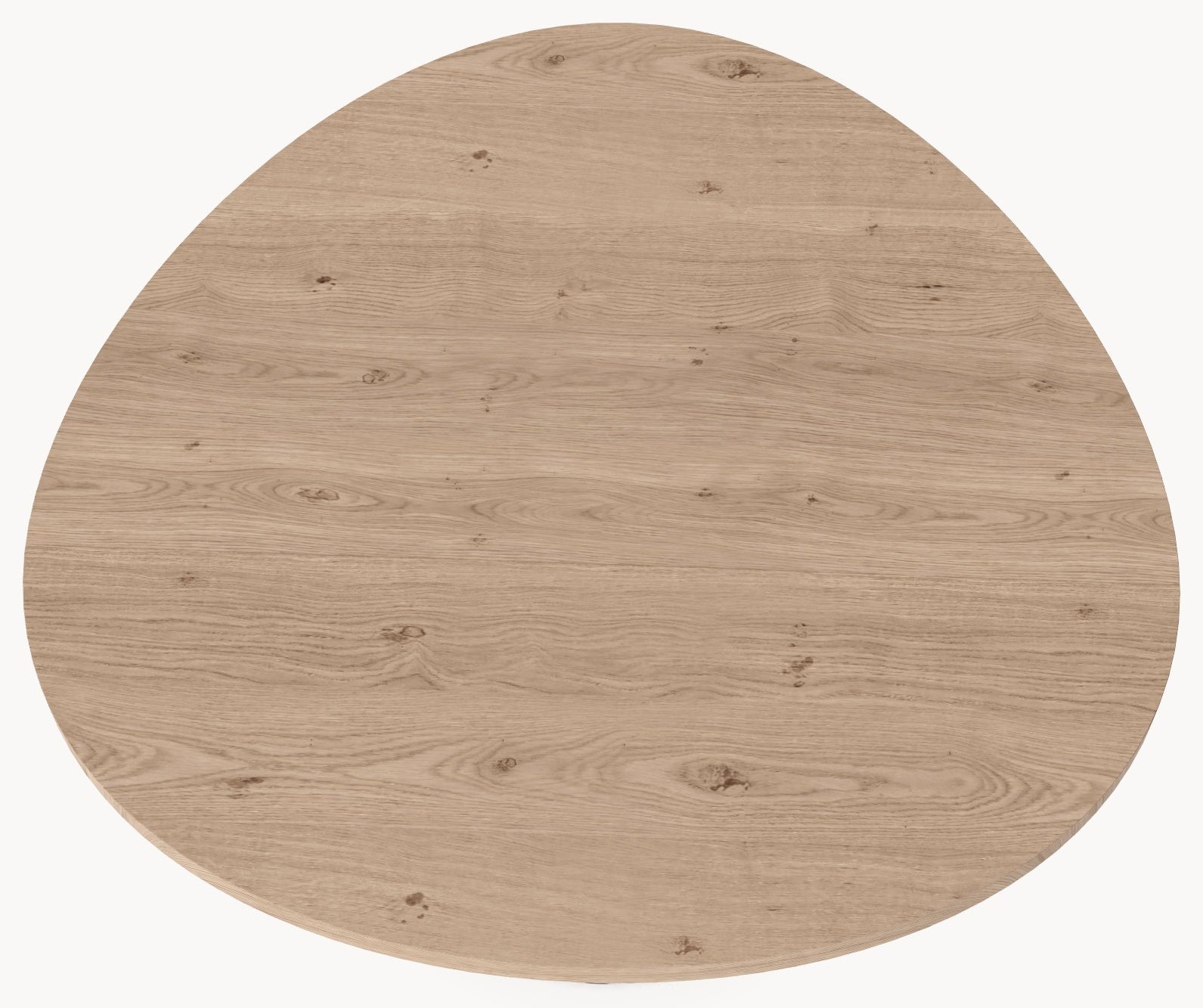 Eiken massief eettafel - Organisch Rond - Sol Eiken sfeerbeeld 2 - Industrial Home